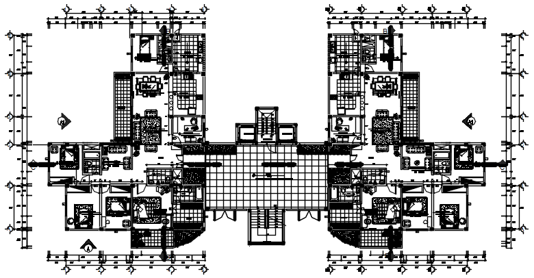 Floor plan of Apartment in dwg file - Cadbull