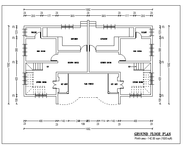 floor-plan-of-a-twin-house-dwg-file-cadbull