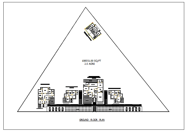 Floor Plan Of A Rest House Dwg File Cadbull