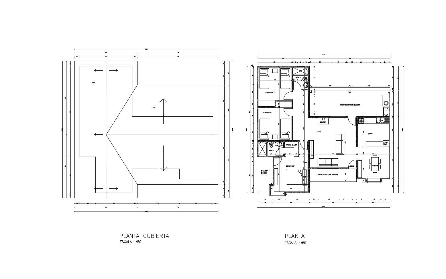 Floor Plan Of House 1270mtr X 1210mtr With Detail Dimension In Autocad Cadbull