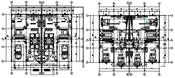 Floor Plan Of House Design 830mtr X 1310mtr With Detail Dimension In Autocad Cadbull