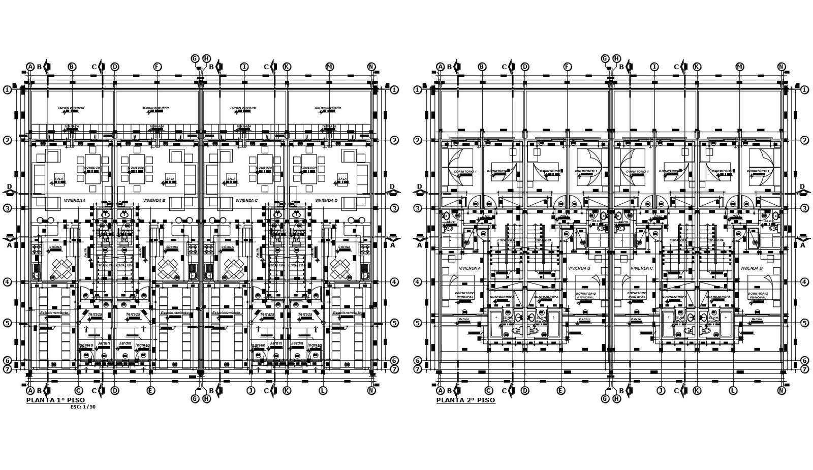 floor-plan-of-the-multifamily-house-with-furniture-details-in-dwg-file