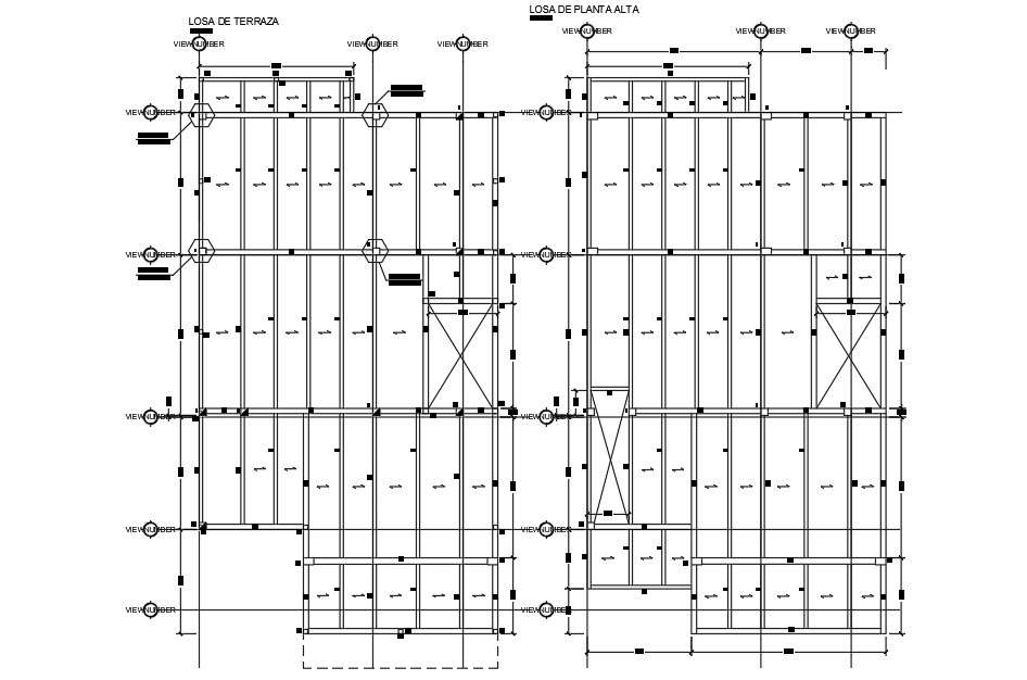 Floor Slab Plan AutoCAD Drawing Download DWG File - Cadbull