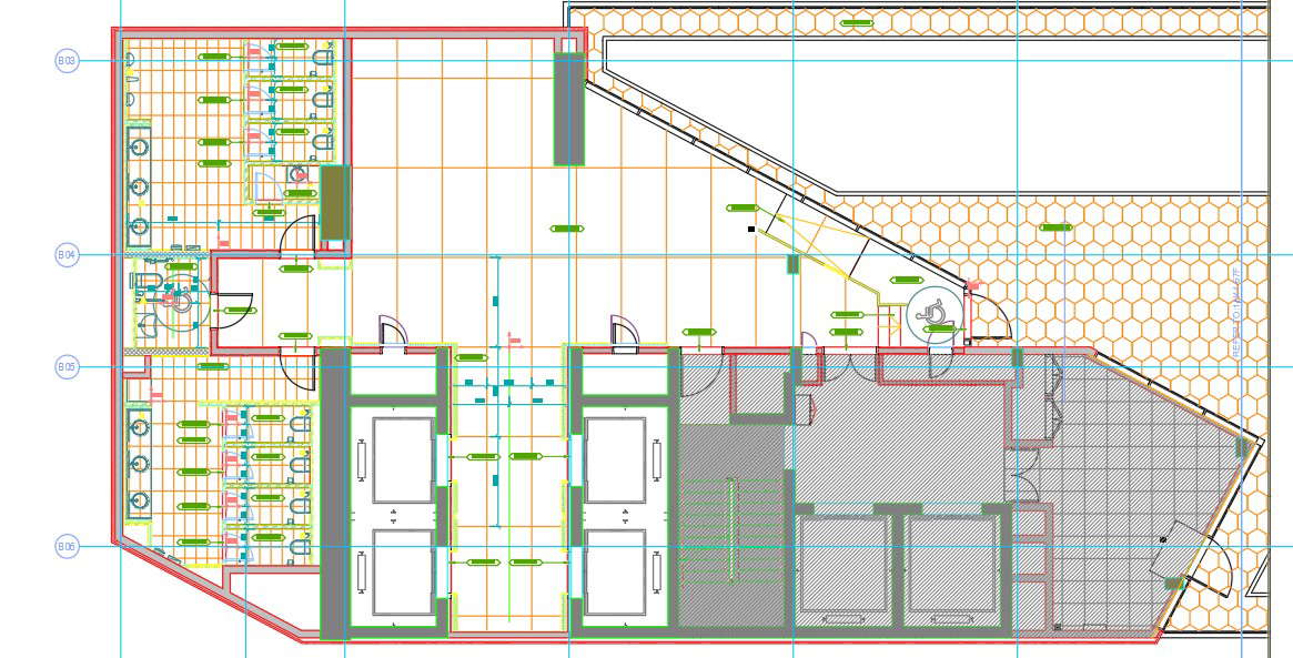 Floor finishes plan shown in this cad drawing file. Download this 2d