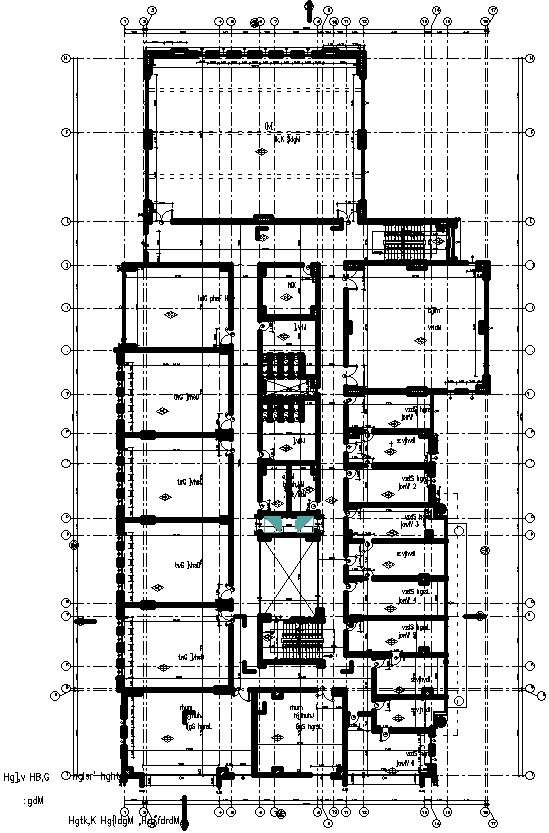 Floor plan of arts college in detail AutoCAD drawing - Cadbull