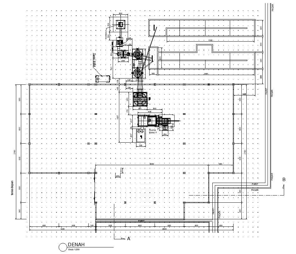 D Design Of Floor Plan Of Incinerator Plant In Detail Autocad Drawing Hot Sex Picture