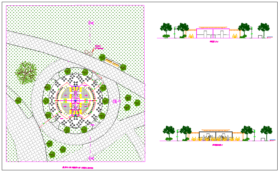 Food place design for hotel - Cadbull