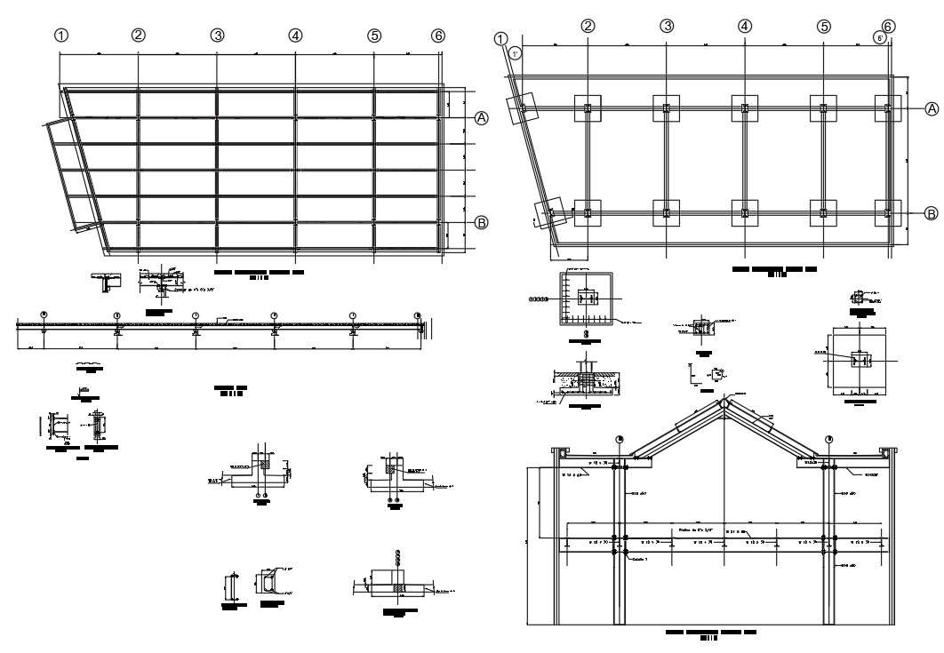 Foundation Structure Detail - Cadbull