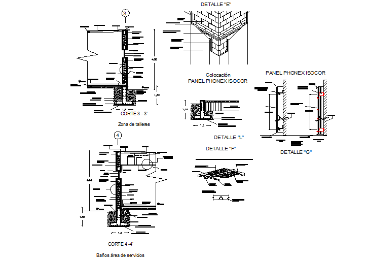 Foundation plan detail dwg file - Cadbull