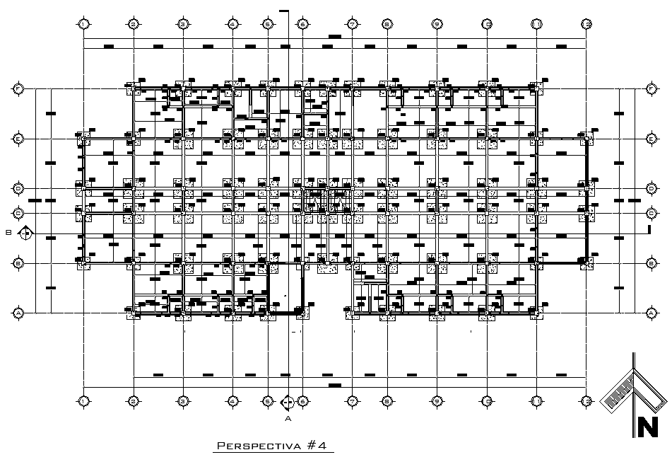 Foundation plan structural file - Cadbull