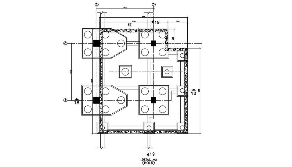 Foundation detail. Download cad drawing file | CADBULL - Cadbull