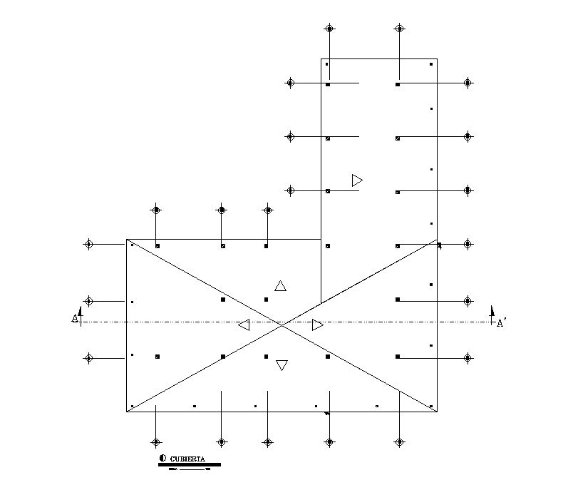 Foundation detail of Canopy elevation drawing described in this AutoCAD ...