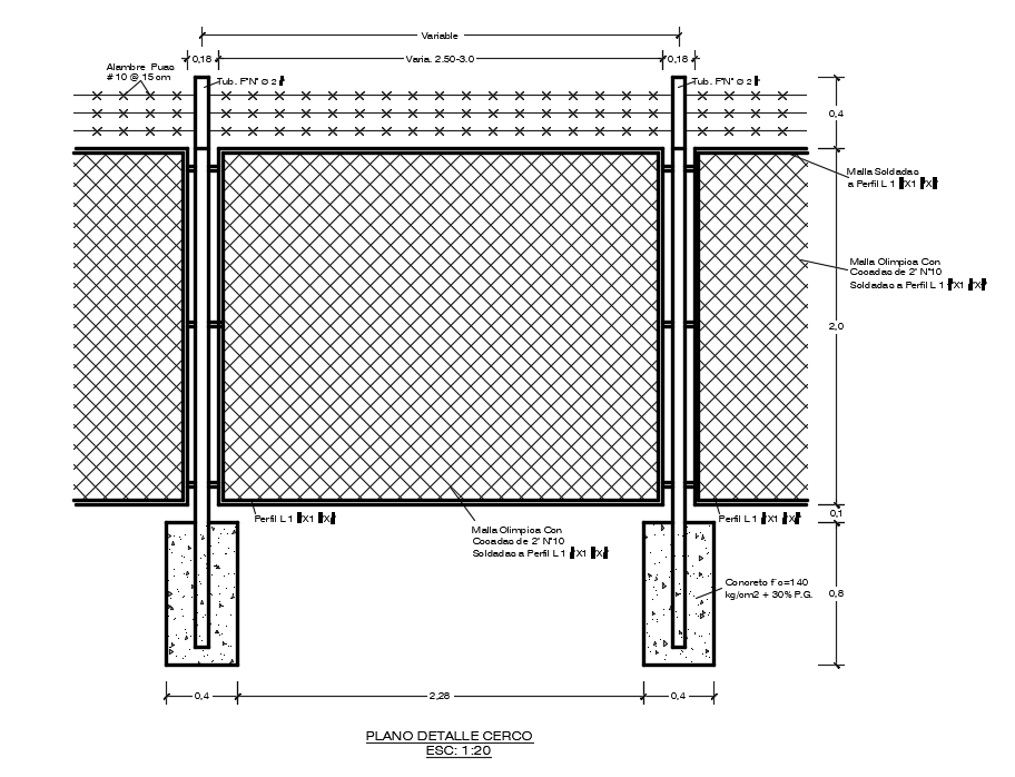 Foundation detail provided in this file. Download this 2d autocad ...