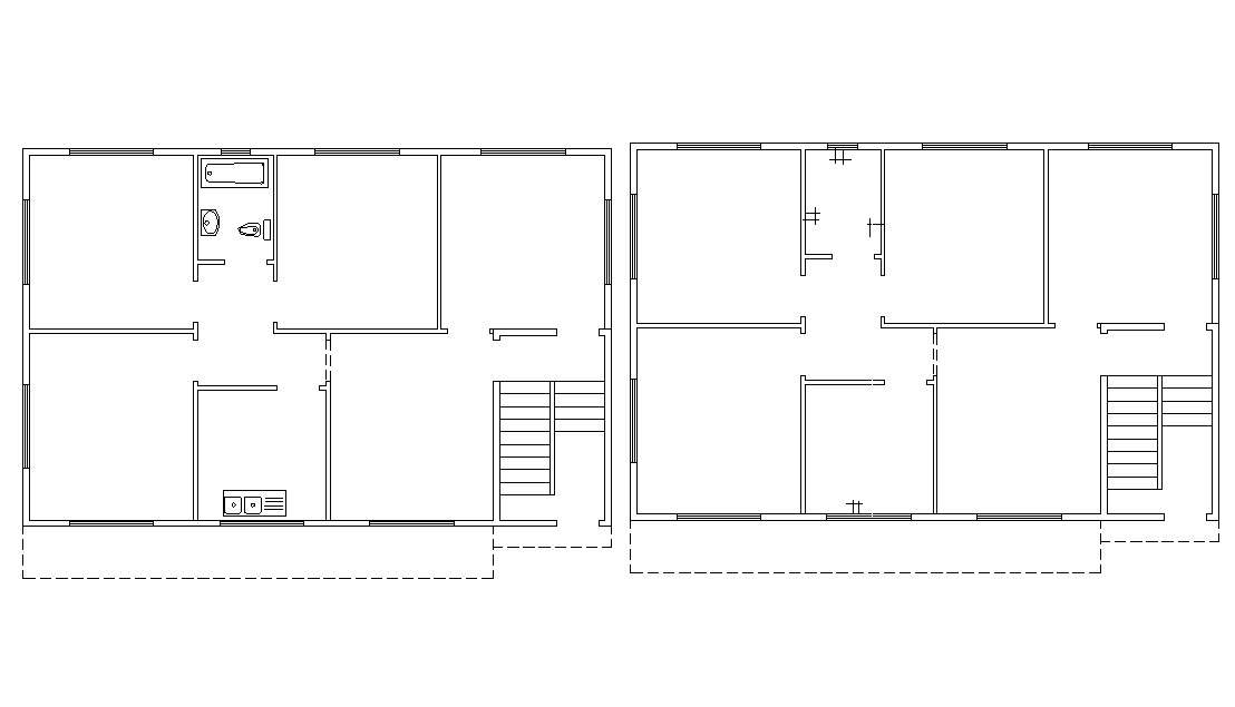 free-autocad-house-floor-plan-design-dwg-file-cadbull