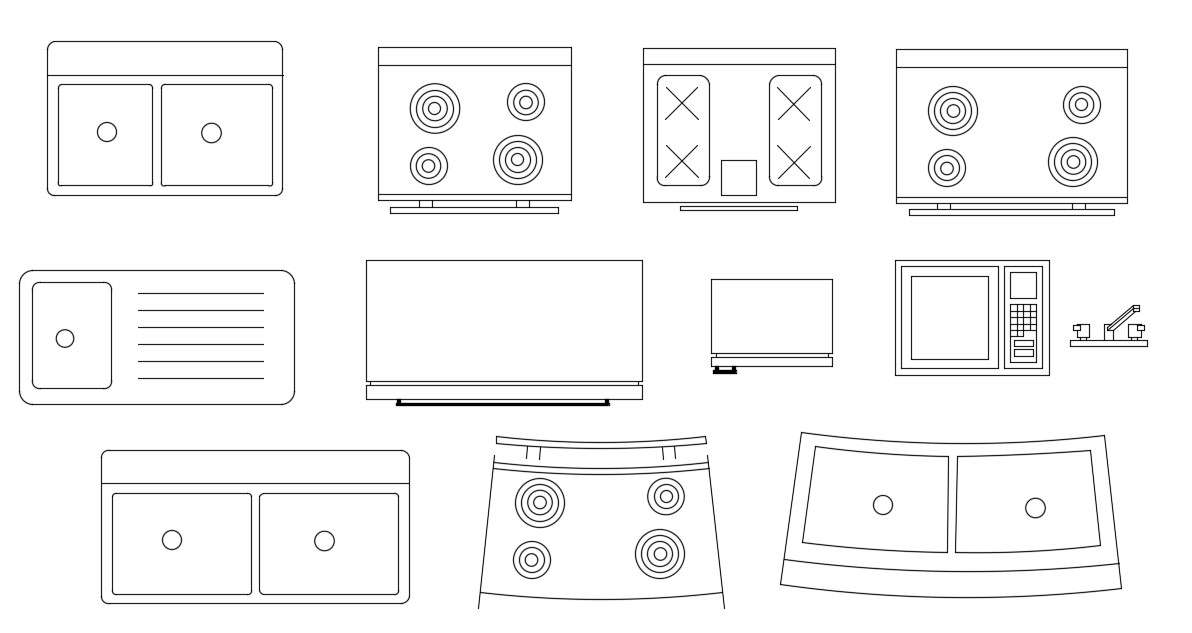 Free Download Multiple Kitchen Blocks Elevation Design AutoCAD Drawing