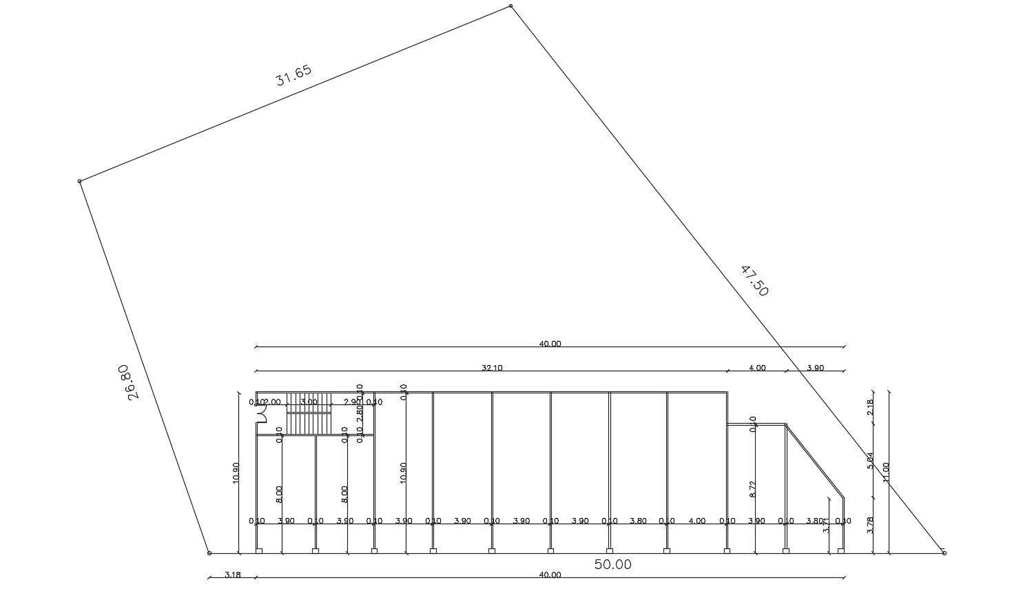 Free Commercial Shop Floor Plan Design DWG File - Cadbull