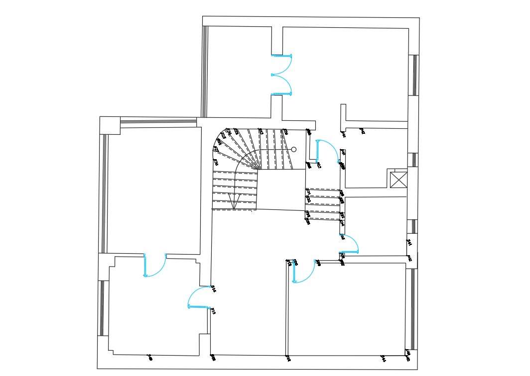 Free Download AutoCAD House Layout Layout Plan DWG File - Cadbull