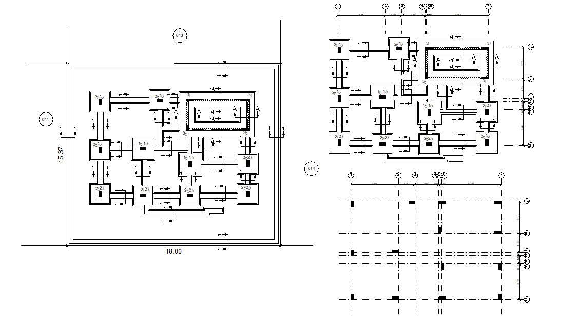 free-house-construction-working-plan-dwg-file-cadbull