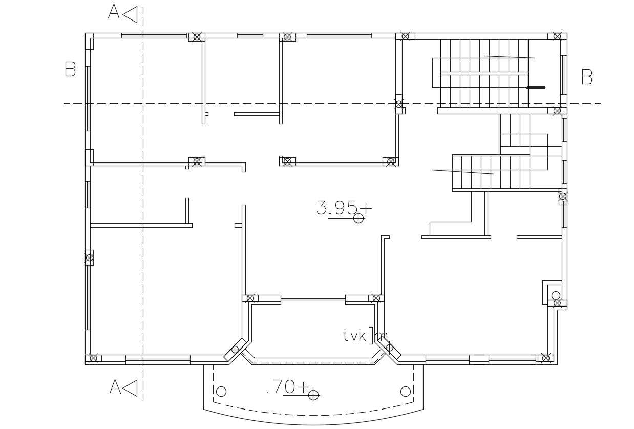 Free House Floor Plan Design DWG File - Cadbull