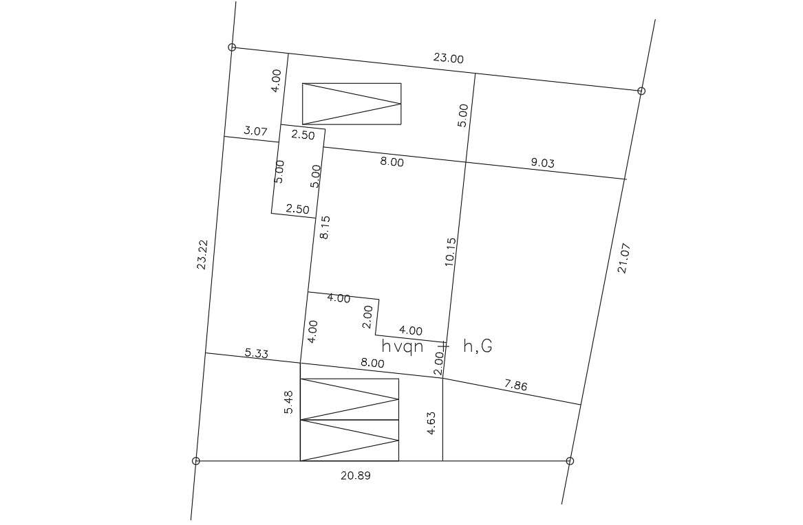 Free House Site Plot Plan With 3 Parking Space - Cadbull