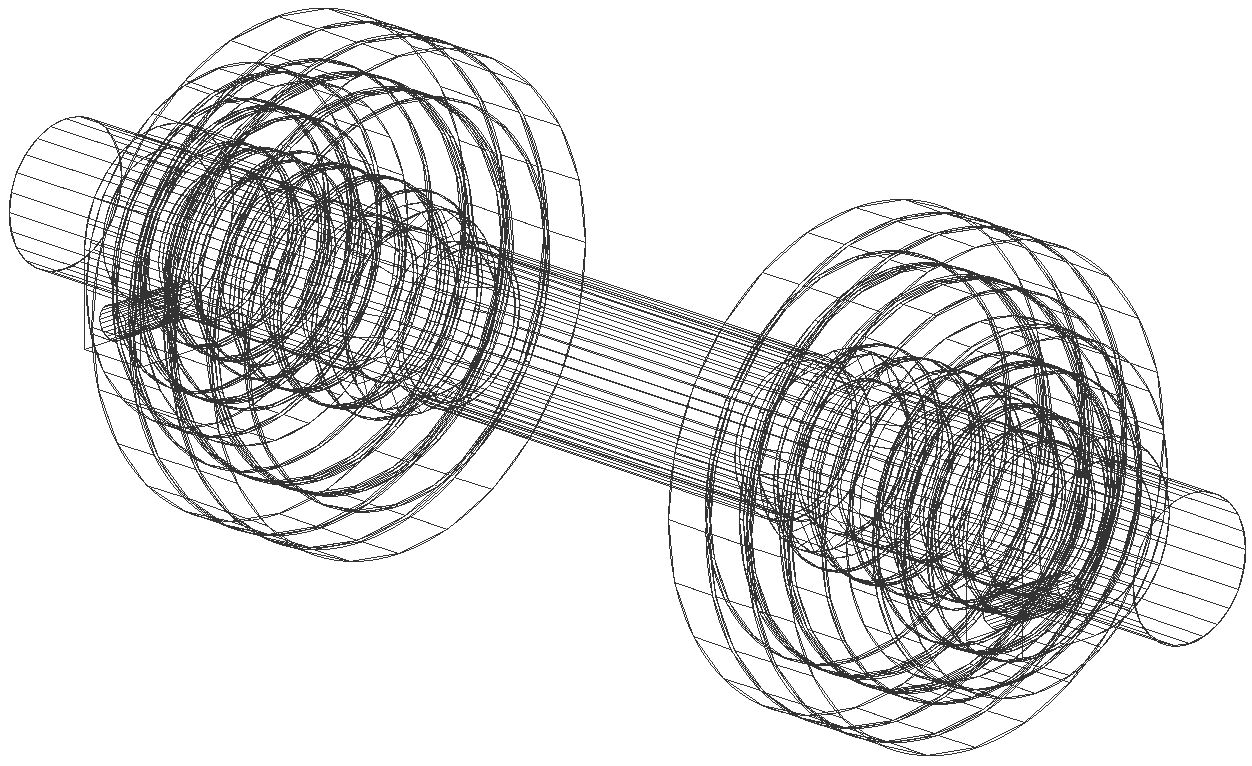 Free weight CAD block 3D design DXF AutoCAD drawing - Cadbull