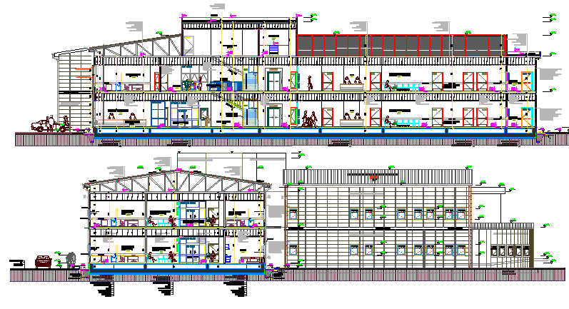 Multi Specialty Hospital General Layout Plan Cad Drawing Details Dwg