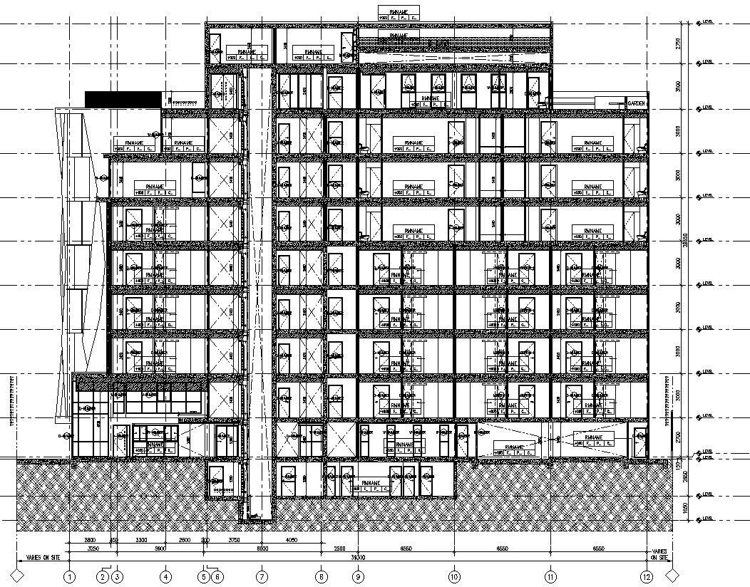 3d-house-front-elevation-single-story-stock-illustration-2266512357