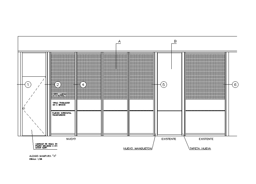 Front elevation of Situation of screens 2nd floor plan is given in this ...