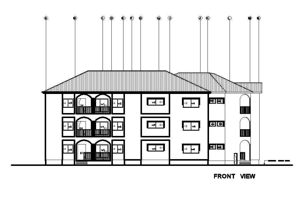 front-view-of-30x14m-house-plan-is-given-in-this-autocad-drawing-file-download-now-cadbull