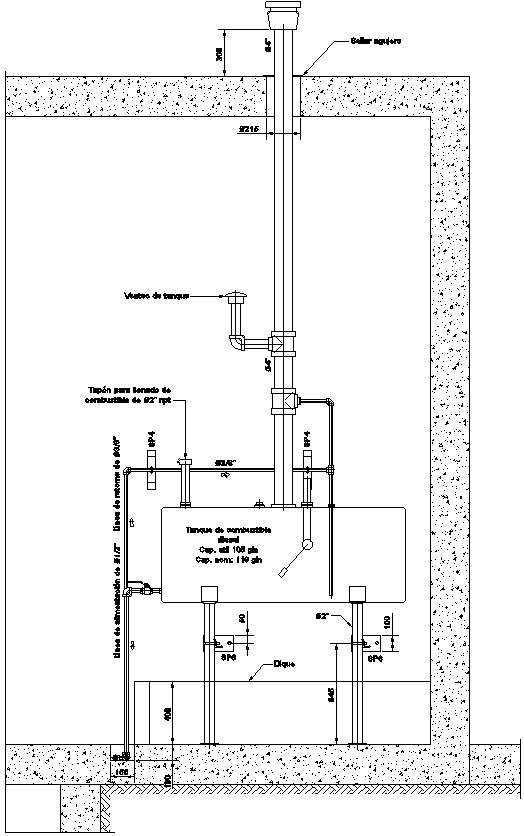 Fuel Filler cap details in AutoCAD, dwg file. - Cadbull