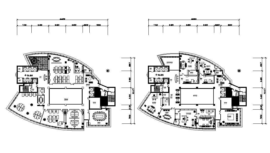 furnished-office-building-design-cad-file-cadbull