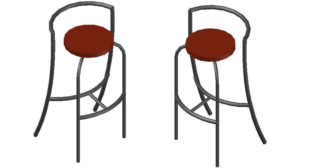 Furniture Design of Chair 3d model - Cadbull