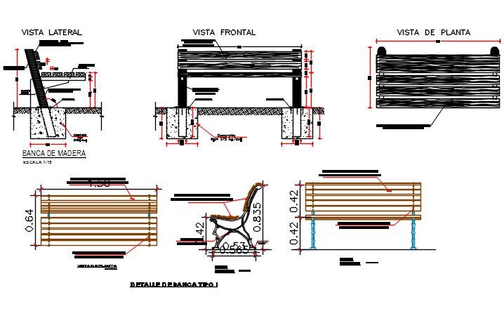 Furniture Plan And Section Detail Dwg File Cadbull 9277