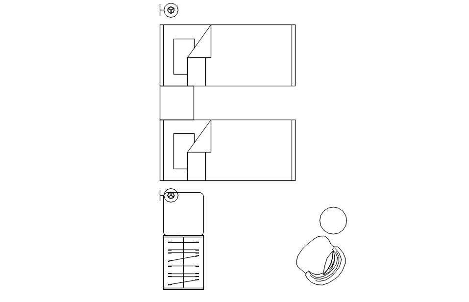 Sofas Cad Blocks Dwg File Cadbull Sexiz Pix