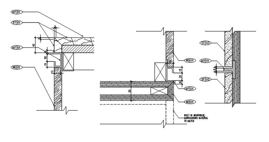 Furniture’s details of kitchen in given in this Autocad file. Download ...