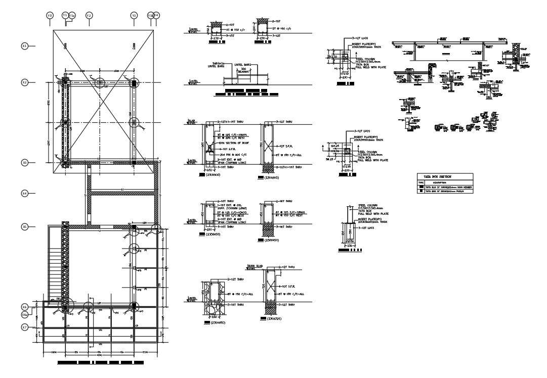 Ground floor Structure details - Cadbull