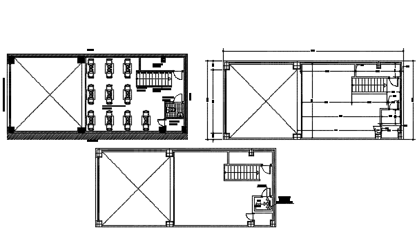 Ground floor to terrace floor plan detail dwg file - Cadbull