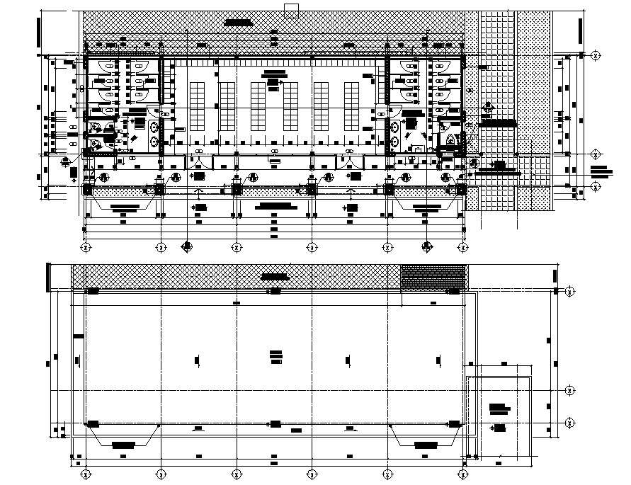 Hall Architecture Design CAD Plan Download Cadbull   Hall Architecture Design CAD Plan Download Wed Sep 2019 05 34 39 