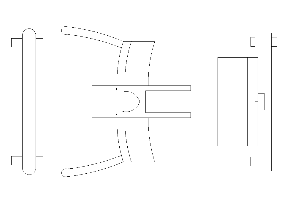 Handle 2D structure has been given in this Autocad drawing file ...