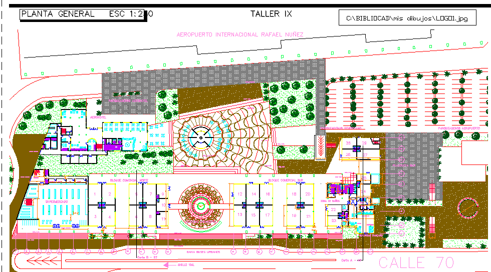 Heliport--electrical installations - Cadbull