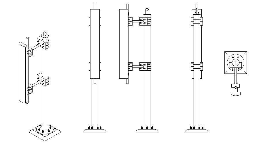 high mast pole design