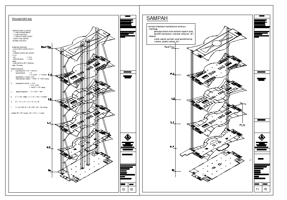 High Rise Building Plan Detail Dwg File Cadbull