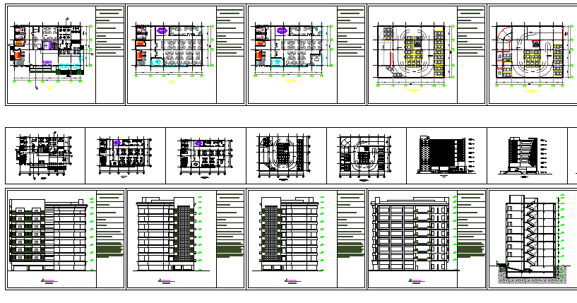 High Rise Corporate Tower Building Section Cad Drawin Vrogue Co