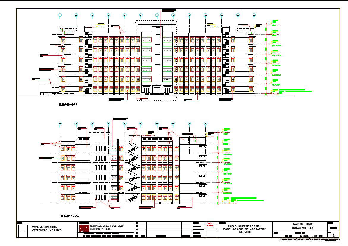 High Rise Building Designs And Plans AutoCAD Dwg File Cadbull