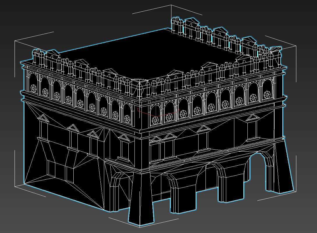 Historical Muslim Architecture Style Elevation Famous ...