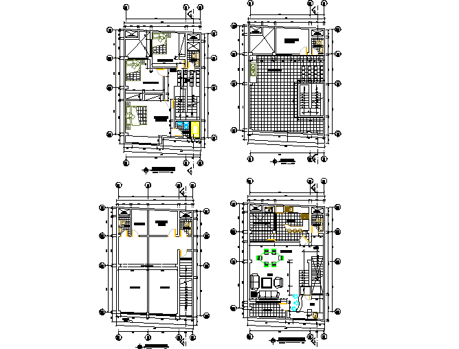 Home architect planning layout file - Cadbull