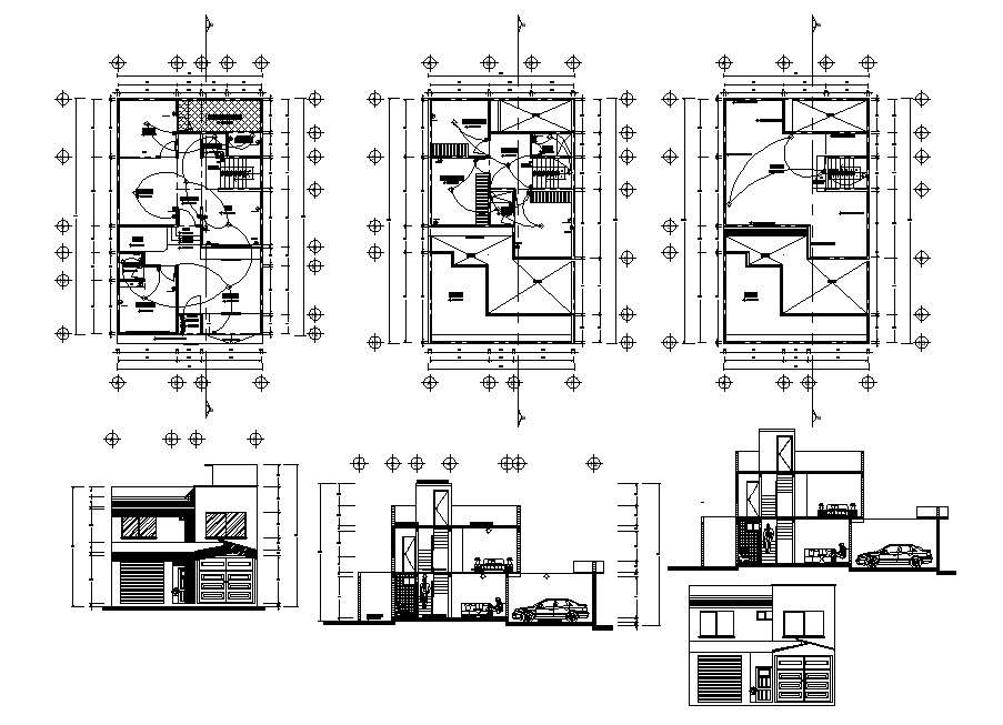 Home design AutoCAD Drawing download - Cadbull