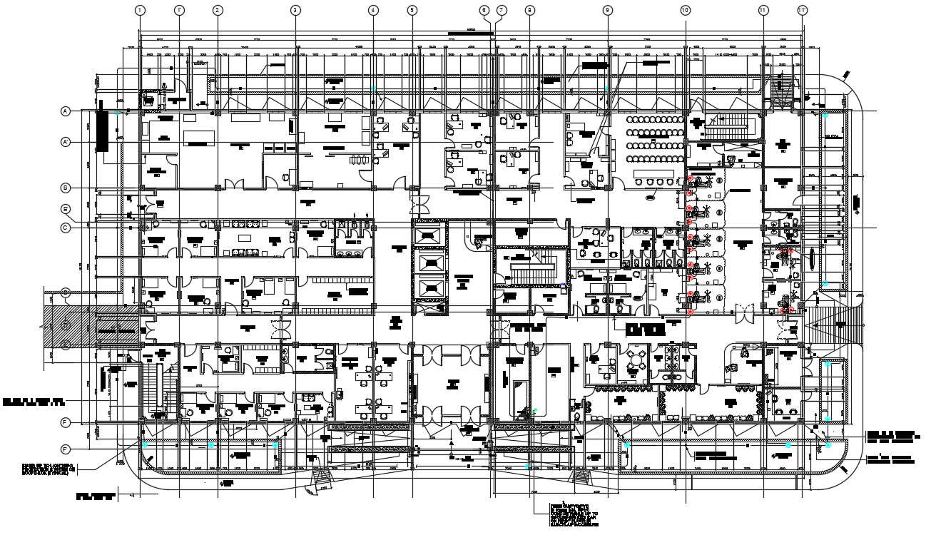 Hospital Building Ground Floor Plan Download Autocad File Cadbull 8028