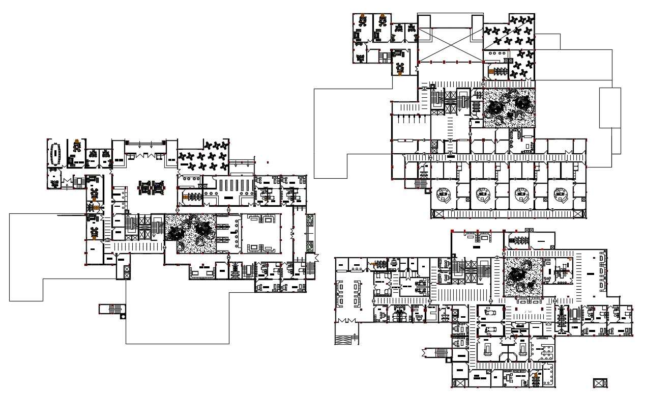 Simple Hospital Floor Plan