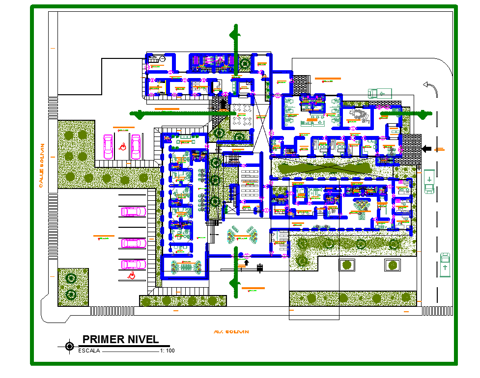 Hospital Typical Floor Layout Plan Autocad File Dwg Floor Layout Porn
